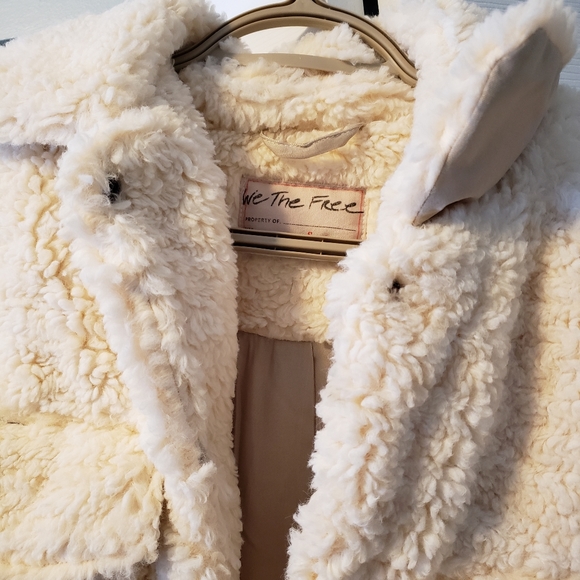 New with Tag- Free People Teddy Swing Jacket - Picture 3 of 3